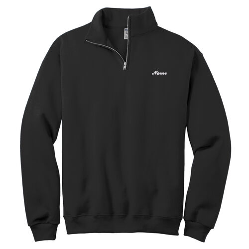 NuBlend® 1/4-Zip Cadet Collar Sweatshirt Thumbnail